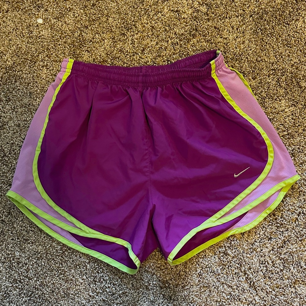 Purple Nike Drifit Shorts